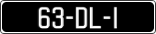 License plate of Ireland, Regular plates