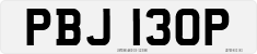 License plate of the United Kingdom, 1963 year system
