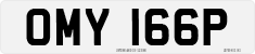 License plate of the United Kingdom, 1963 year system