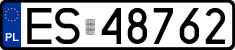 License plates of Poland, Regular car plates