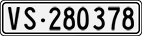 License plate of Switzerland, Cars