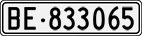 License plate of Switzerland, Cars