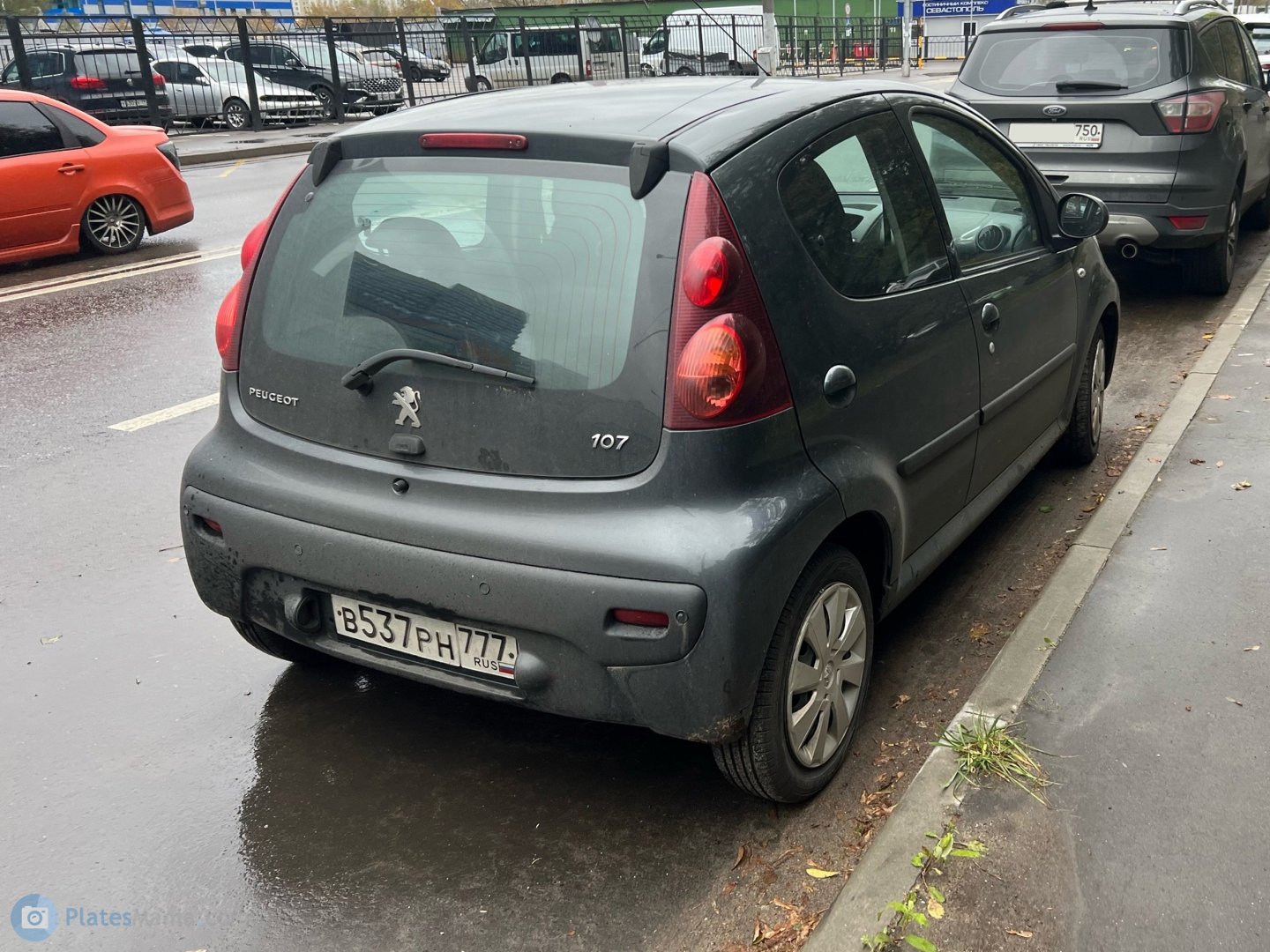 в 537 рн 777, Peugeot 107 1st gen 5-door Hatch (B0), 2005–2014