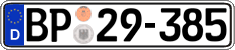 German license plate, Authorities and federal agencies