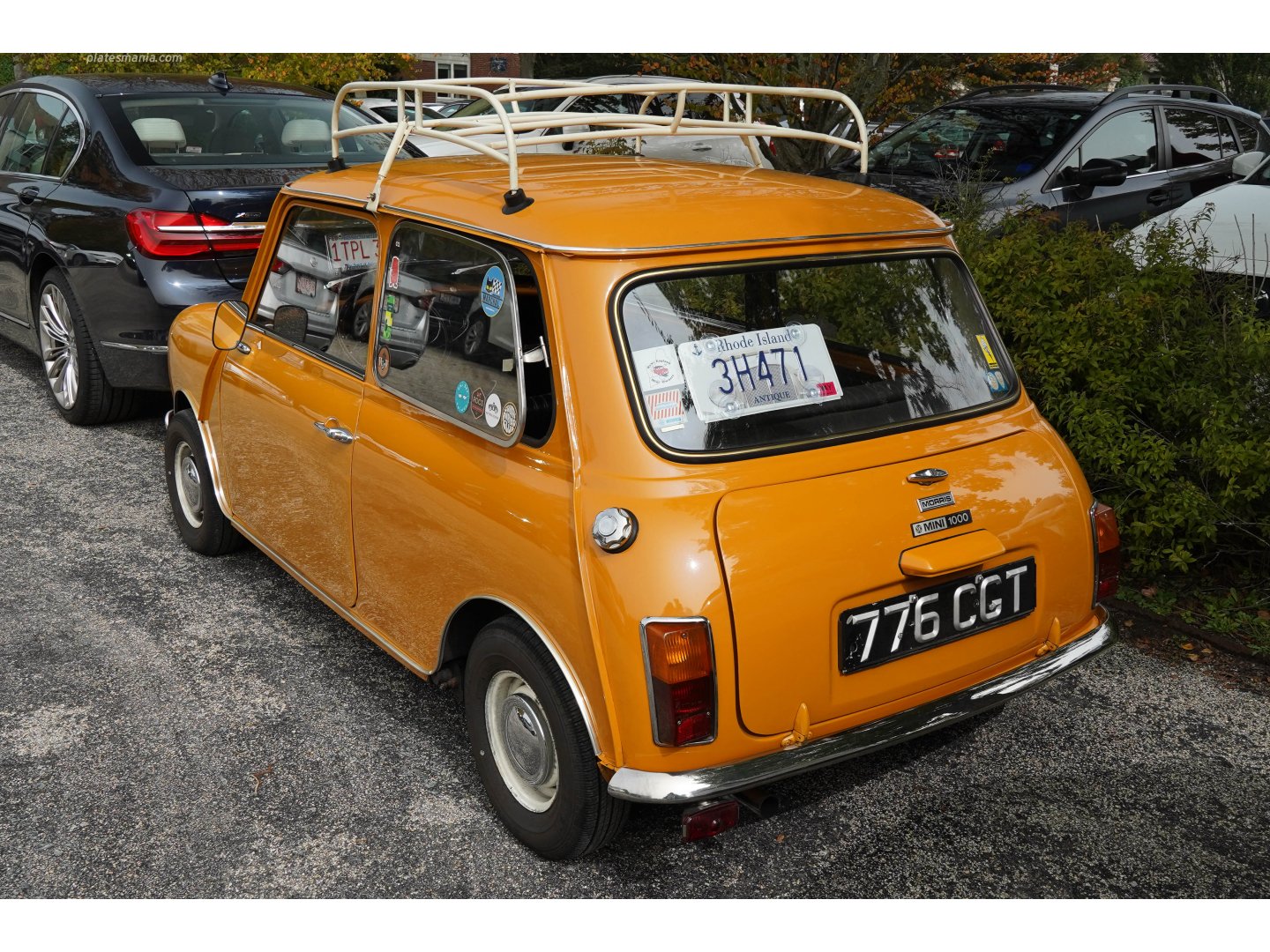 776CGT, License plate without vehicle 