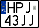 License plates of Poland, Authorities