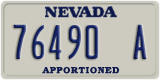 Nevada, Apportioned (12345 A)