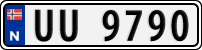 License plate of Norway, Trailers, motorcycles, special vehicles
