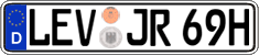 German license plate, Plates for oldtimers (type 