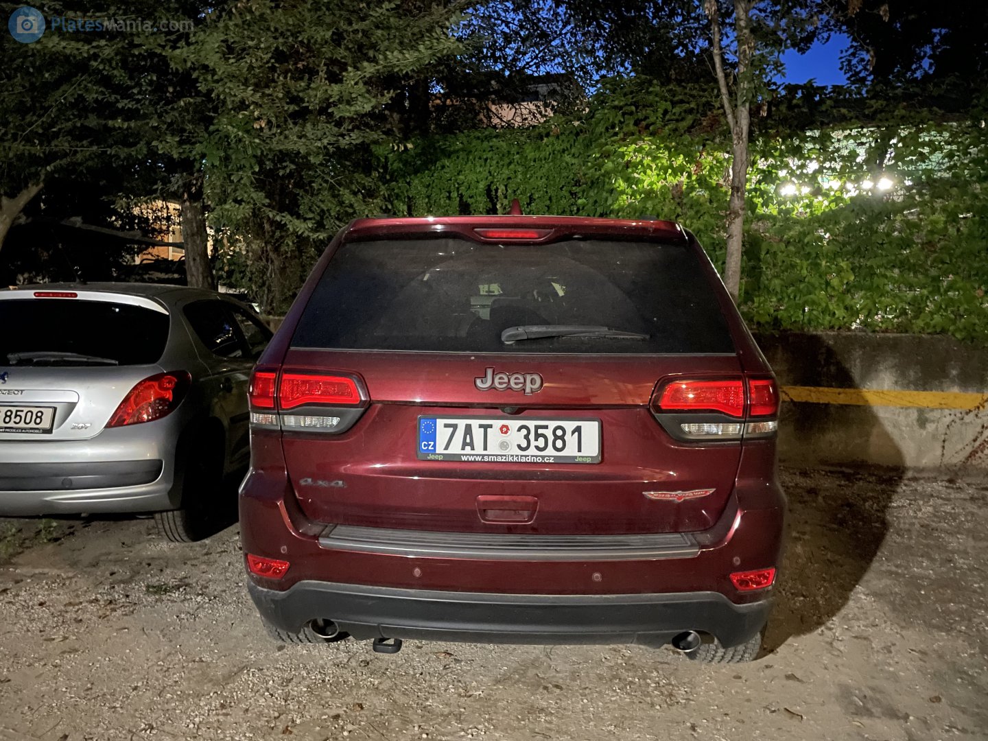 7AT 3581, Jeep Grand Cherokee 4th gen (WK2), facelift, 2013–2022