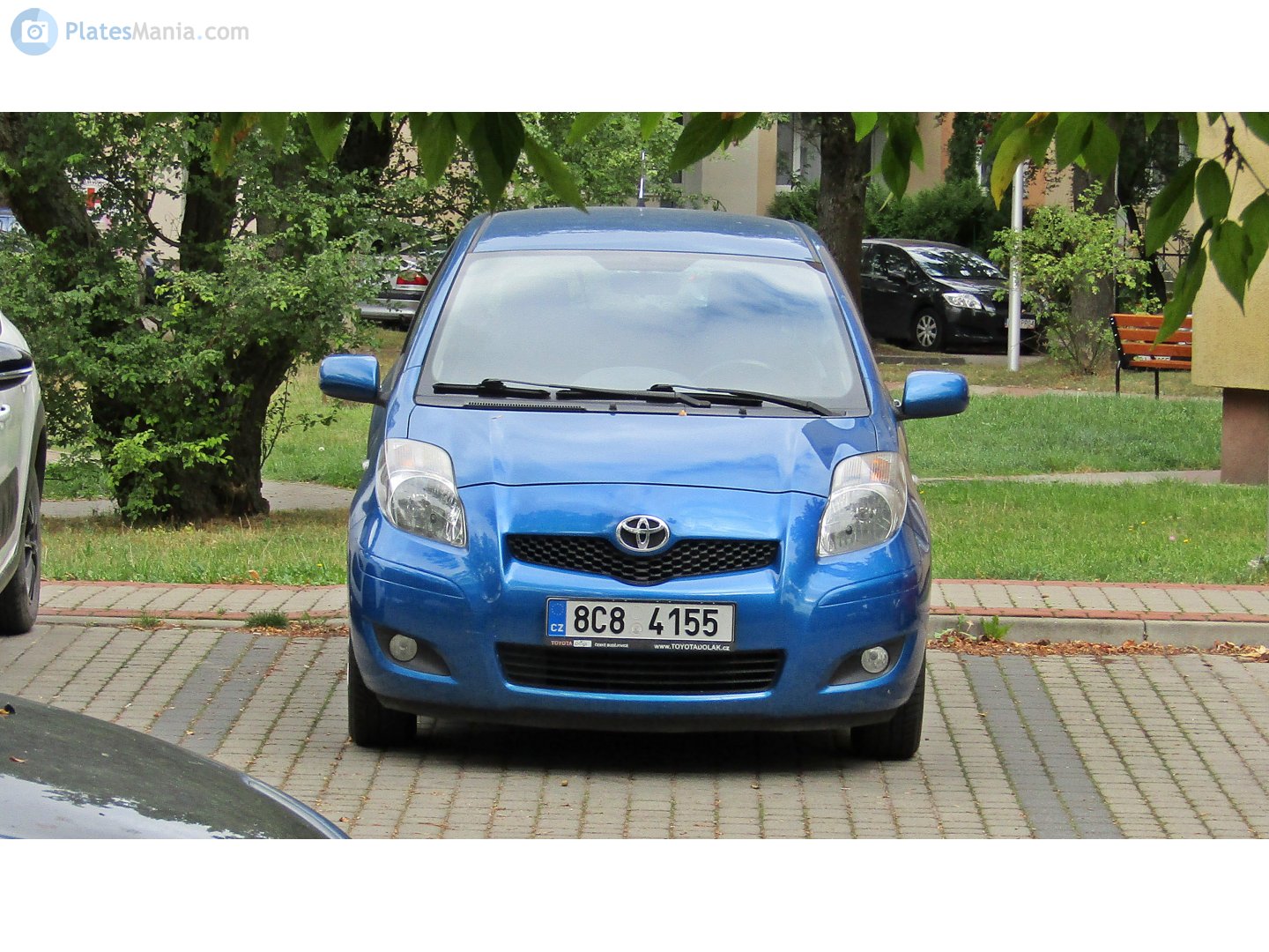 8C8 4155, Toyota Yaris 2nd gen 5-door Hatch (XP90), 2005–2011