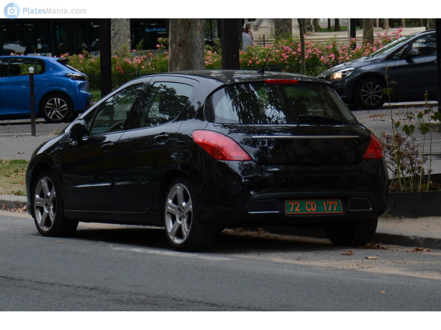 72 CD 177, Peugeot 308 1st gen 5-door Hatch (T7), 1st facelift, 2011–2013 (–2015 for LATAM-market)
