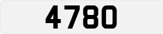 License plate of Guernsey, Regular plates