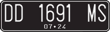 License plate of Indonesia, Regular plates