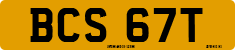 License plate of the United Kingdom, 1963 year system
