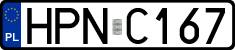 License plates of Poland, Authorities