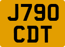 License plate of the United Kingdom, 1983 year system