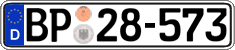German license plate, Authorities and federal agencies