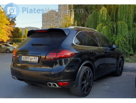 е097вр97, Porsche Cayenne