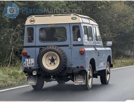 LI KE 46H (03/11), Santana Land Rover (I,II,IIA,III-Series)