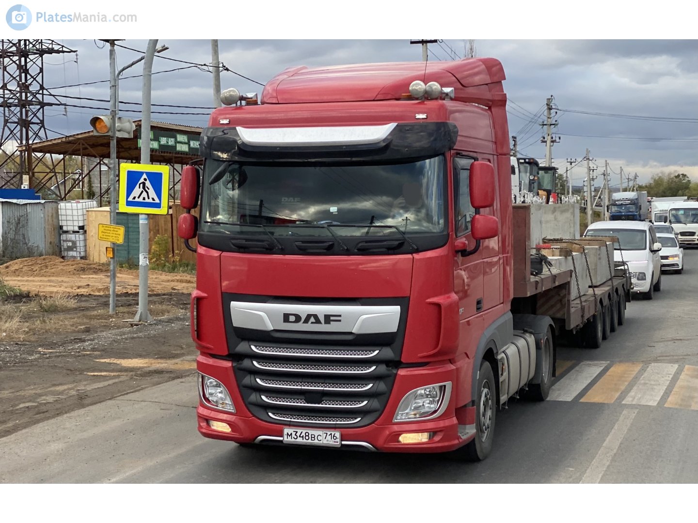 м 348 вс 716, DAF XF 4th gen, facelift, 2017–