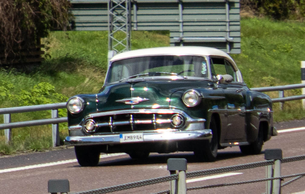EMB 984, Chevrolet 210 1st gen 1953 DeLuxe 2-door Hardtop (B-2154-1037; A-body), 1952–1953