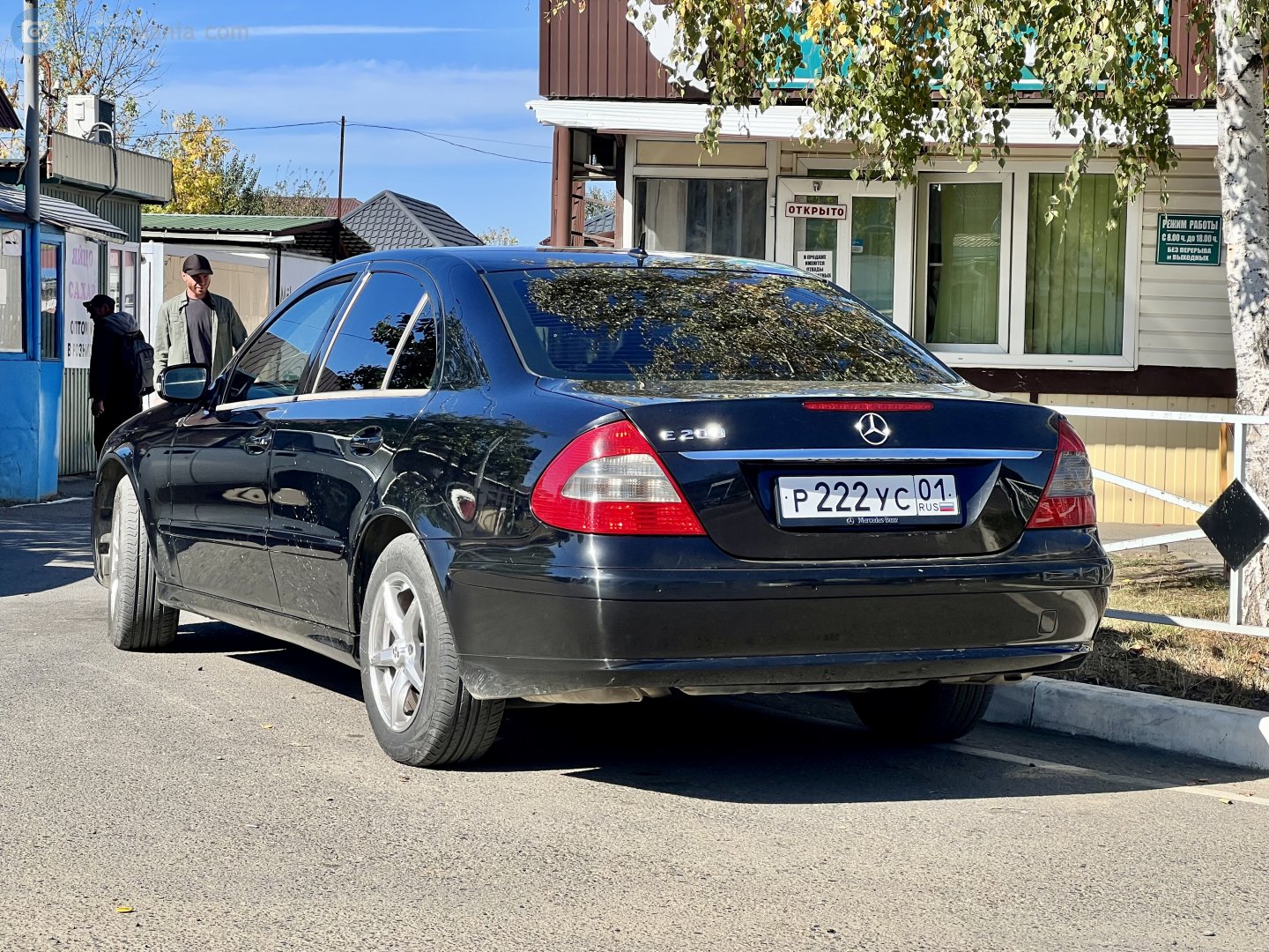 р 222 ус 01, Mercedes-Benz E-Klasse 3rd gen Sedan (W211), 2002­–2009