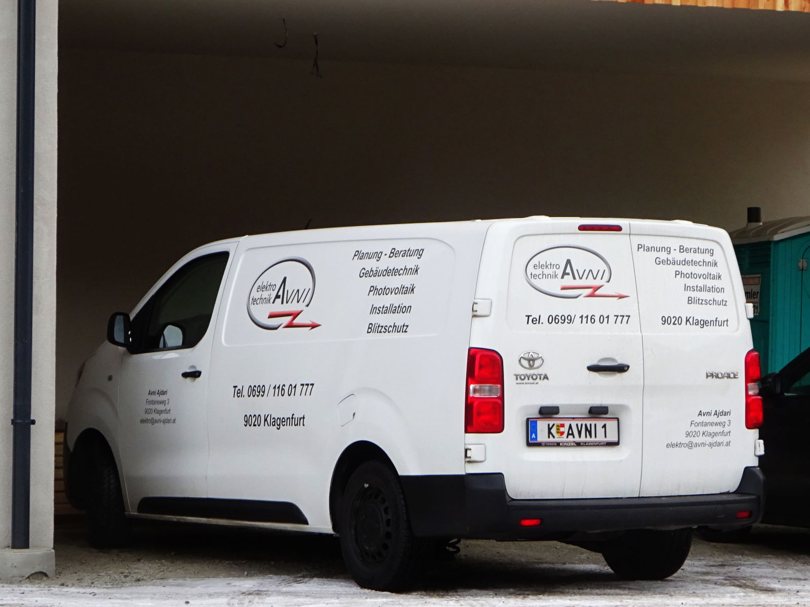 K AVNI 1, Toyota ProAce 2nd gen Cargo Van (K0), 2016­–2024