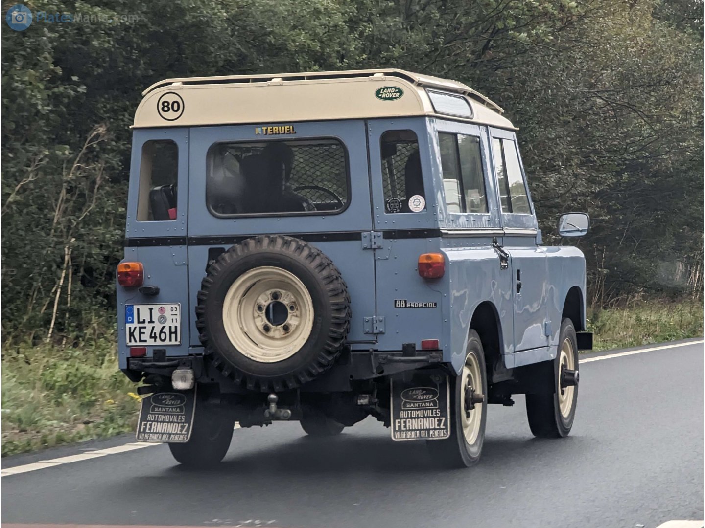 LI KE 46H (03/11), Santana Land Rover (I,II,IIA,III-Series) 