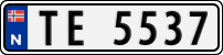 License plate of Norway, Trailers, motorcycles, special vehicles