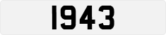License plate of Guernsey, Regular plates