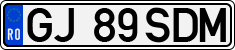 License plate of Romania, Regular plates