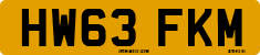 License plate of the United Kingdom, 2001 year system