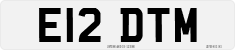 License plate of the United Kingdom, 1983 year system