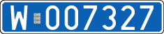 License plates of Poland, Diplomatic