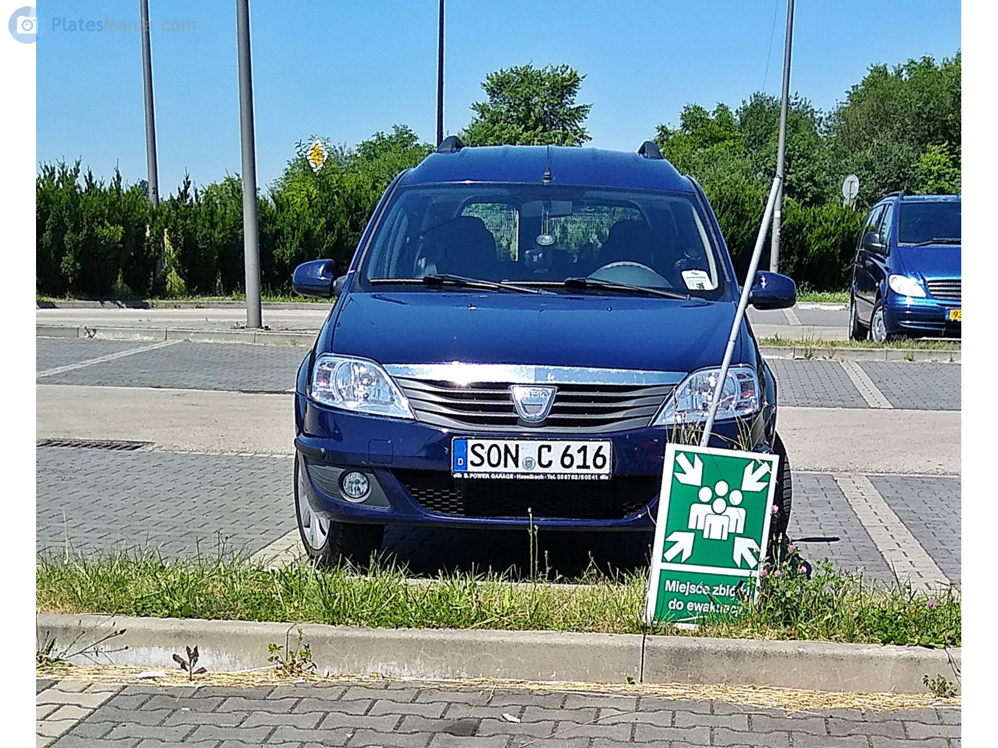 SON C 616, Dacia Logan 1st gen MCV (F90), facelift, 2008–2012