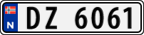 License plate of Norway, Trailers, motorcycles, special vehicles