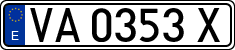 License plates of Spain, 1971 year series
