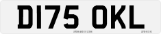 License plate of the United Kingdom, 1983 year system