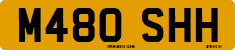 License plate of the United Kingdom, 1983 year system