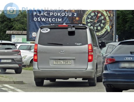 701노 7581, Hyundai Grand Starex