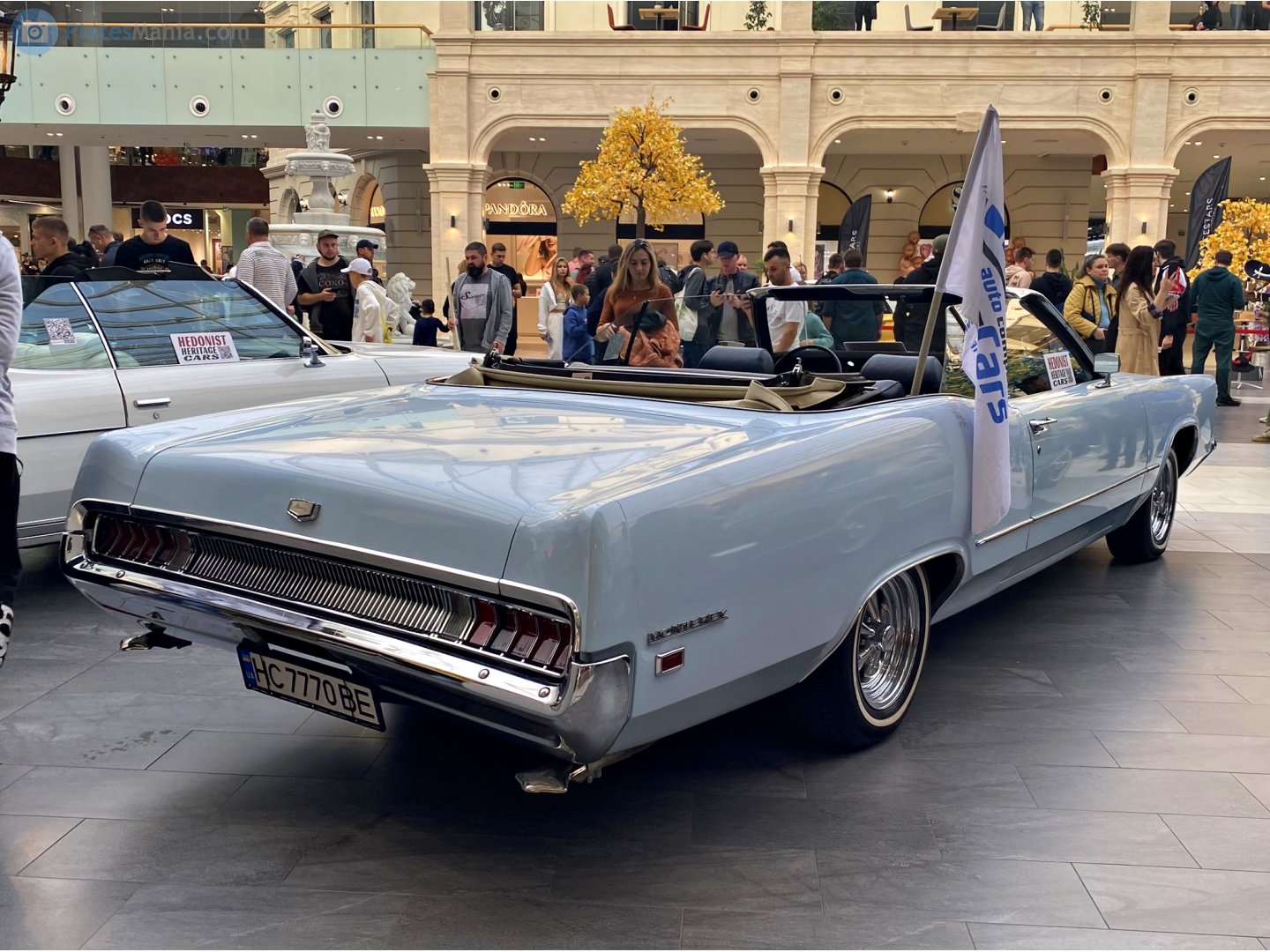 HC 7770 BE, Mercury Monterey 7th gen 1969 2-door Convertible (76A), 1968–1969