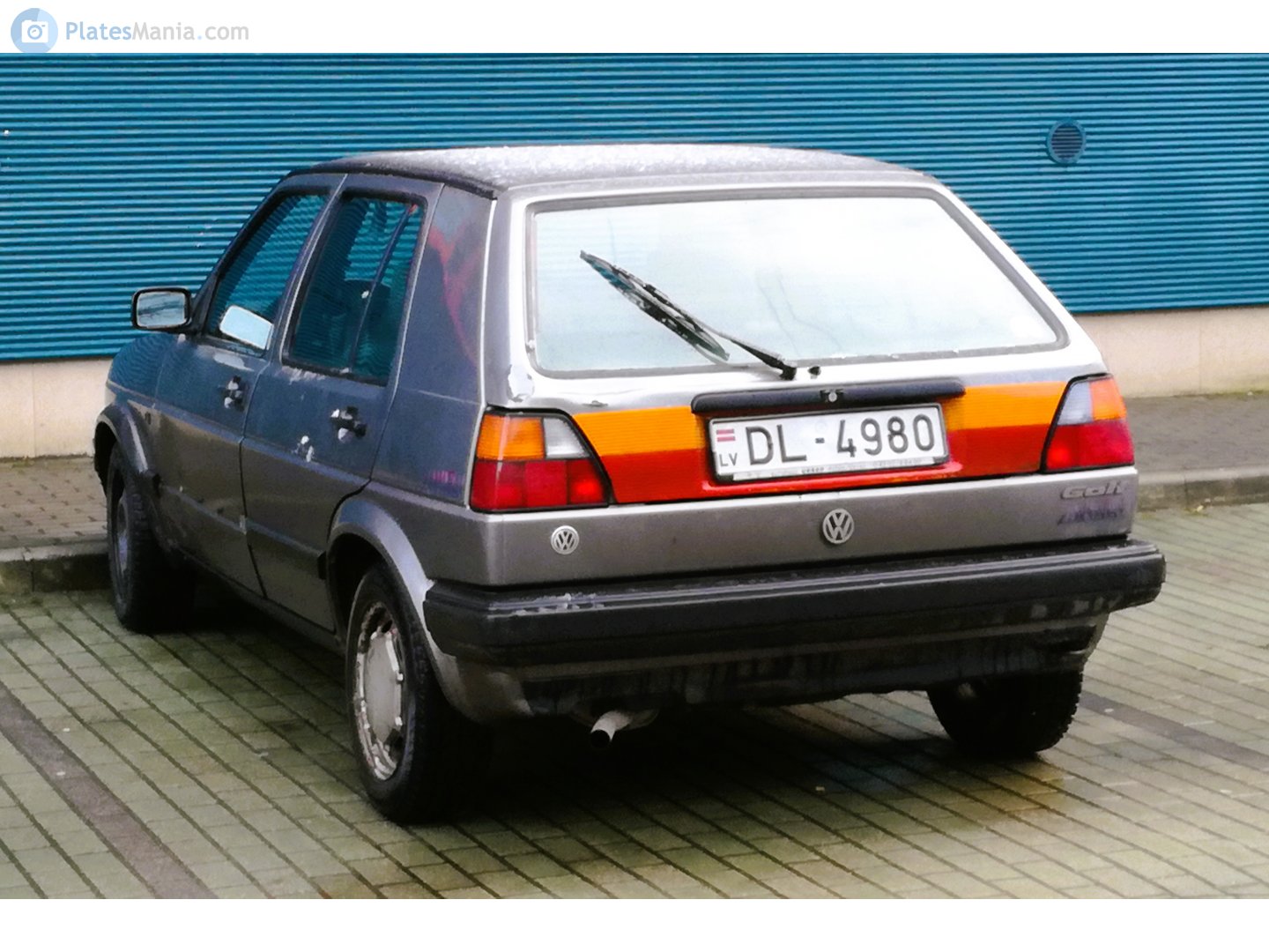 DL-4980, Volkswagen Golf 2nd gen 5-door Hatch (19/1G), 1983–1992