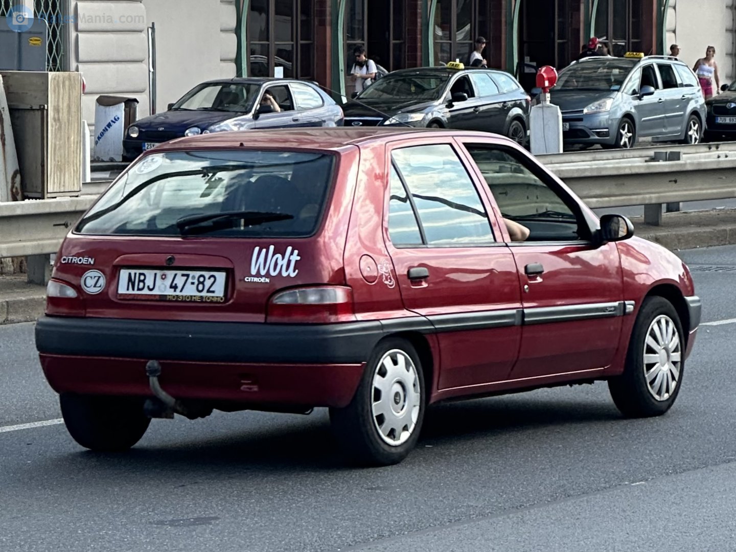 NBJ 47-82, Citroёn Saxo 1st gen 5-door Hatch (S8), facelift, 1999–2003