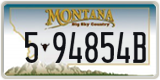 Montana, 1-12345A / 10-1234A