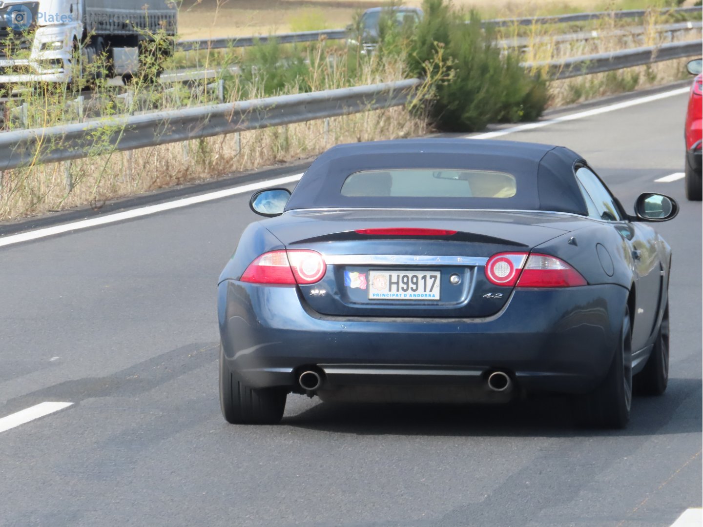 H 9917, Jaguar XK 2nd gen Convertible (X150), 2006–2014