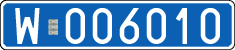 License plates of Poland, Diplomatic