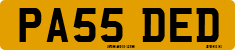 License plate of the United Kingdom, 2001 year system