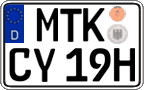 German license plate, Plates for oldtimers (type 