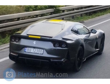 BU 12300, Ferrari 812